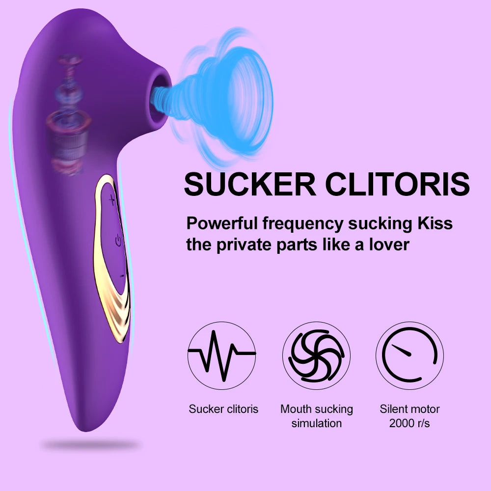 Clitoral Sucker & G-Spot Vibrator