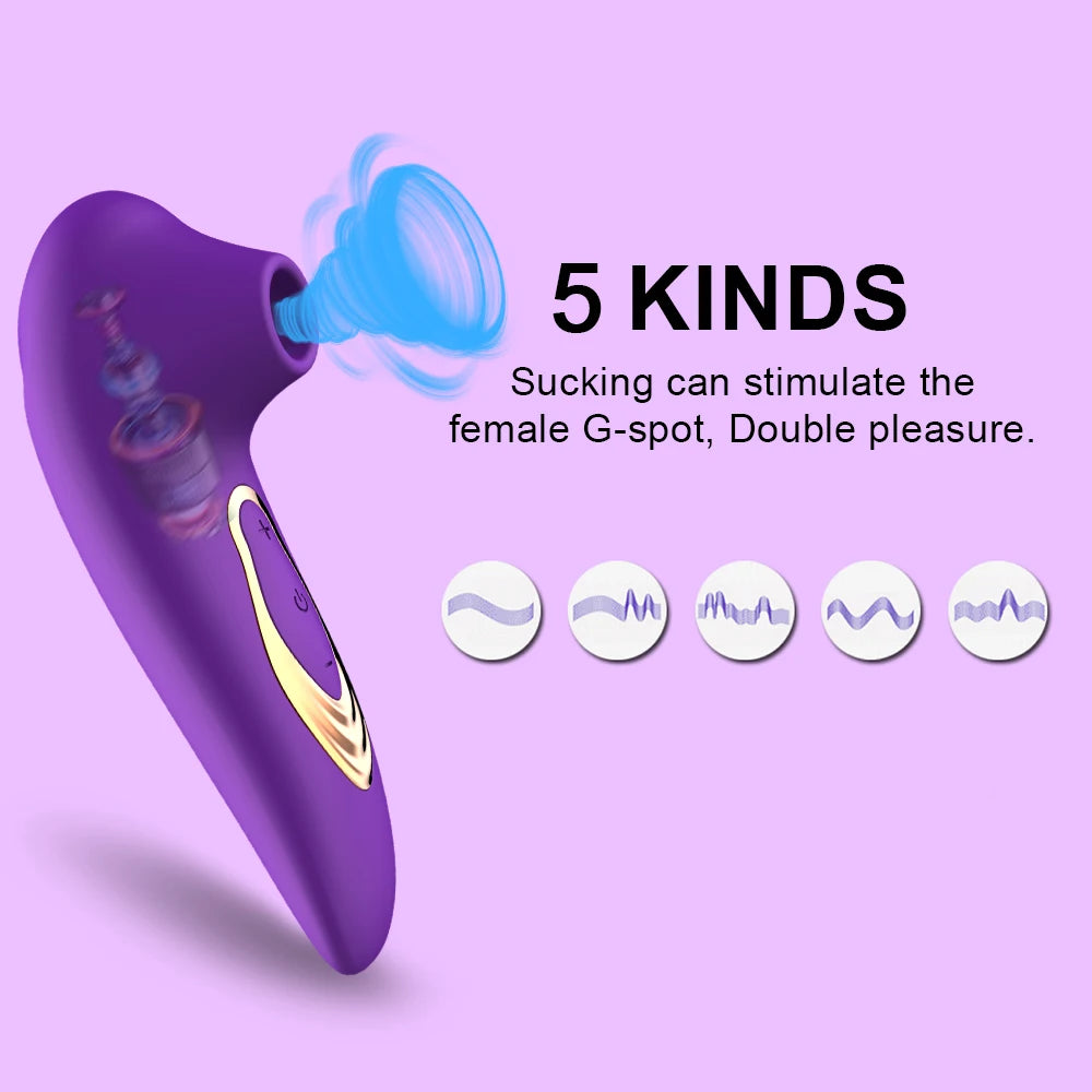 Clitoral Sucker & G-Spot Vibrator